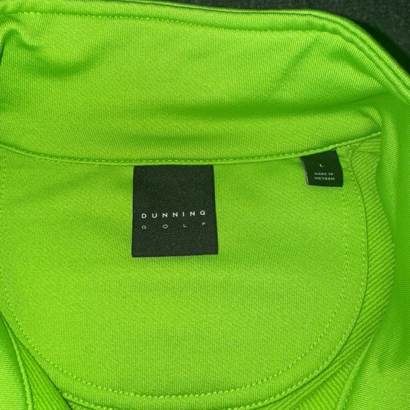 Bright Green Dunning Golf Vest - Picture 5 of 7